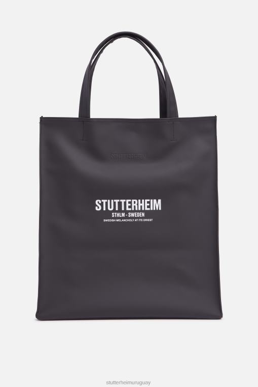 Stutterheim unisexo bolsa de estilista N80T278 accesorios negro