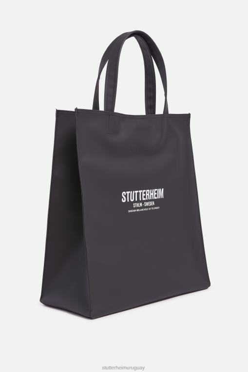 Stutterheim unisexo bolsa de estilista N80T278 accesorios negro