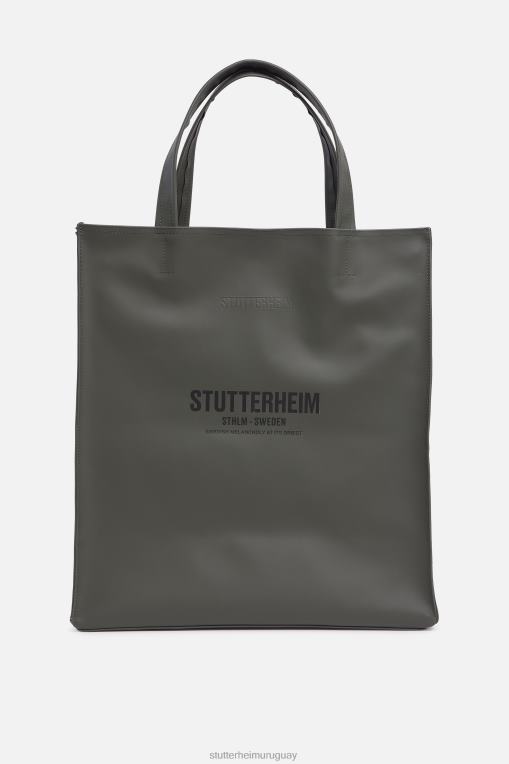 Stutterheim unisexo bolsa de estilista N80T279 accesorios verde