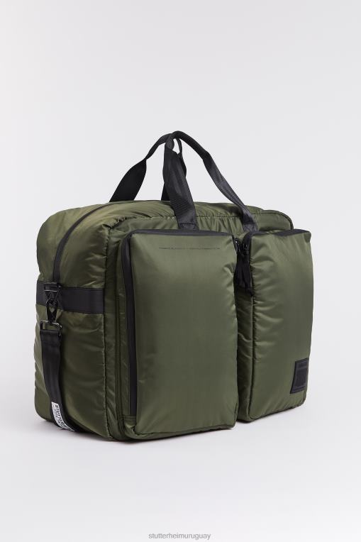 Stutterheim unisexo bolsa de campo utilitaria N80T398 accesorios verde