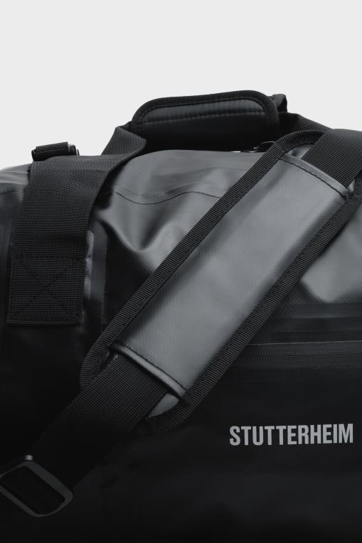 Stutterheim unisexo bolsa de lona para lluvia 50l N80T300 accesorios negro