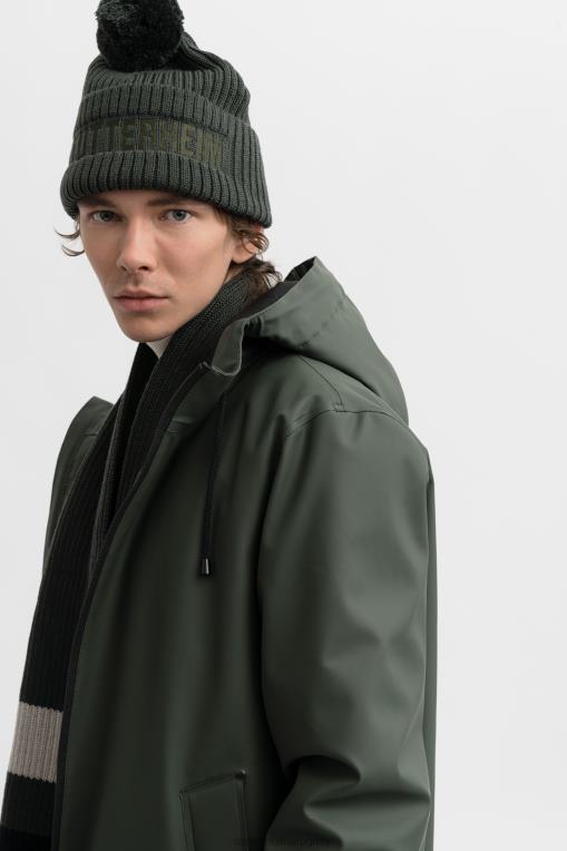 Stutterheim unisexo gorro de abril N80T360 accesorios verde