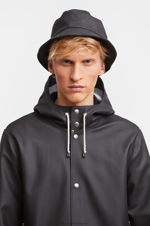 Stutterheim unisexo sombrero de pescador beckholmen N80T344 accesorios negro