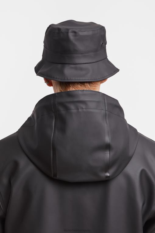 Stutterheim unisexo sombrero de pescador beckholmen N80T344 accesorios negro