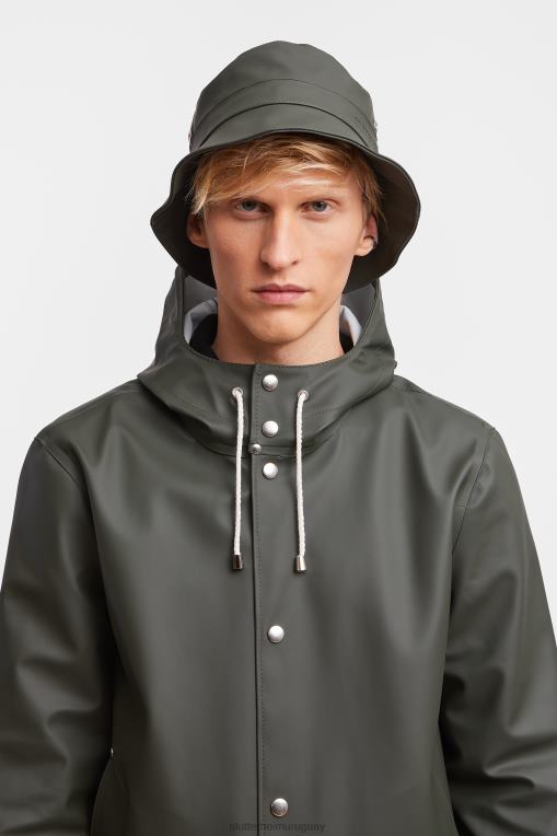 Stutterheim unisexo sombrero de pescador beckholmen N80T351 accesorios verde