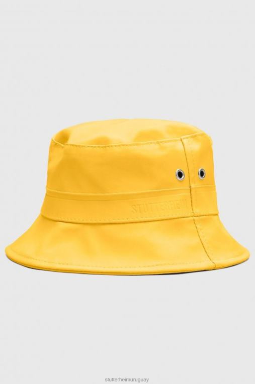 Stutterheim unisexo sombrero de pescador beckholmen N80T353 accesorios amarillo