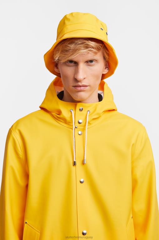 Stutterheim unisexo sombrero de pescador beckholmen N80T353 accesorios amarillo