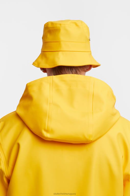 Stutterheim unisexo sombrero de pescador beckholmen N80T353 accesorios amarillo