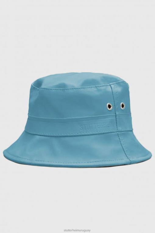 Stutterheim unisexo sombrero de pescador beckholmen N80T355 accesorios azul delfinio