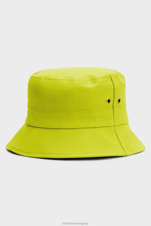 Stutterheim unisexo sombrero de pescador beckholmen N80T383 accesorios haba verde