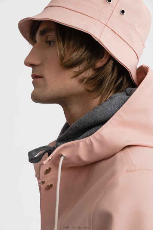 Stutterheim unisexo sombrero de pescador beckholmen N80T385 accesorios Rosa palido