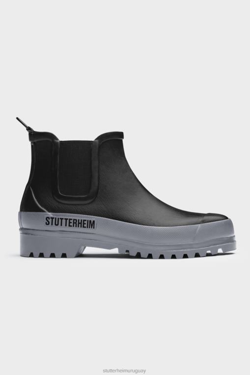Stutterheim unisexo caminante de invierno chelsea N80T178 calzado Gris oscuro