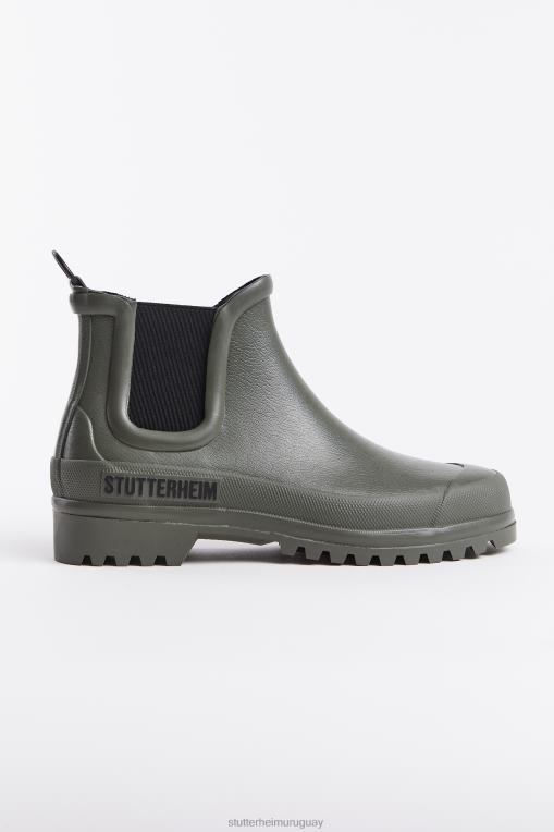 Stutterheim unisexo caminante de lluvia chelsea N80T169 calzado verde