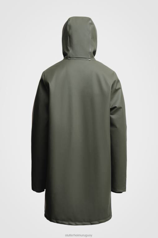 Stutterheim hombres chaqueta de invierno estocolmo N80T252 ropa verde