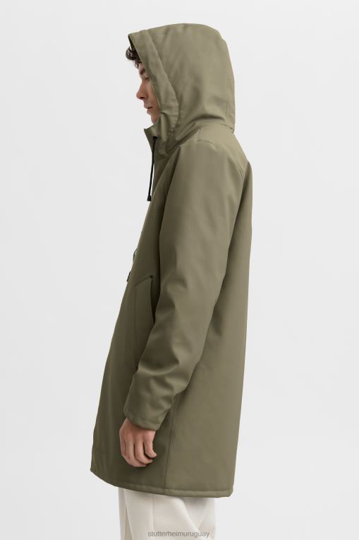 Stutterheim hombres chaqueta de invierno estocolmo N80T254 ropa áloe