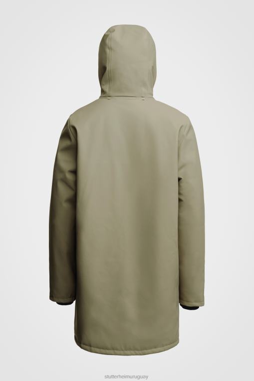 Stutterheim hombres chaqueta de invierno estocolmo N80T254 ropa áloe