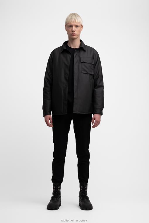 Stutterheim hombres chaqueta de invierno ringen N80T243 ropa negro