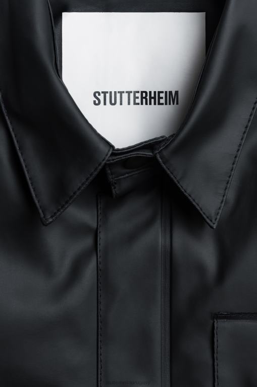 Stutterheim hombres chaqueta de invierno ringen N80T243 ropa negro