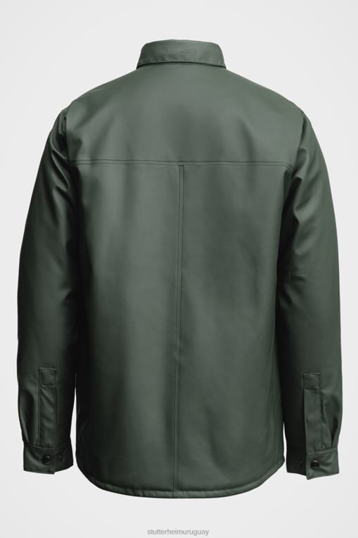 Stutterheim hombres chaqueta de invierno ringen N80T244 ropa verde