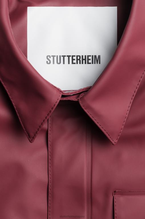 Stutterheim hombres chaqueta de invierno ringen N80T245 ropa borgoña