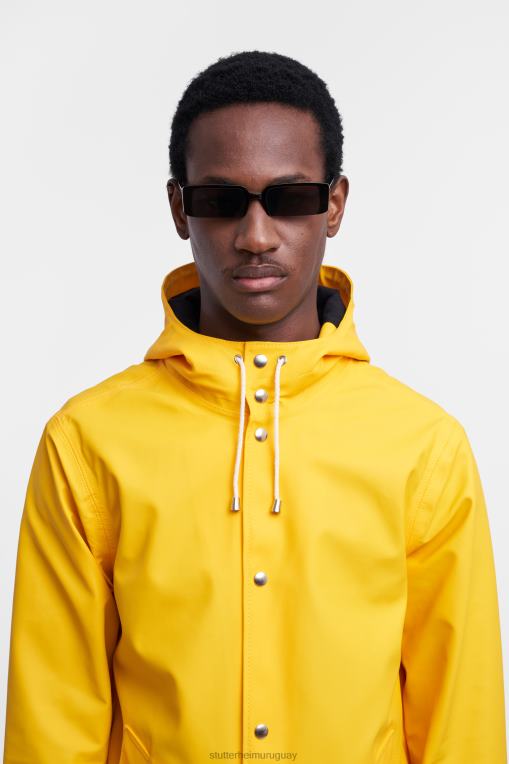 Stutterheim hombres impermeable arholma N80T124 ropa amarillo