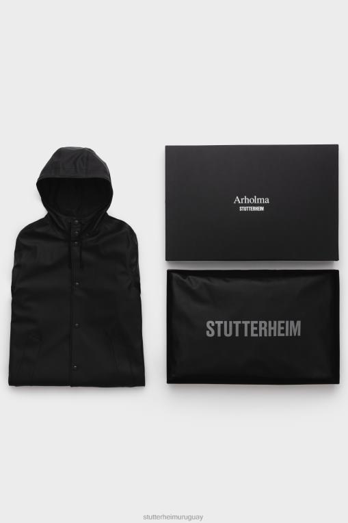 Stutterheim hombres impermeable arholma N80T125 ropa negro