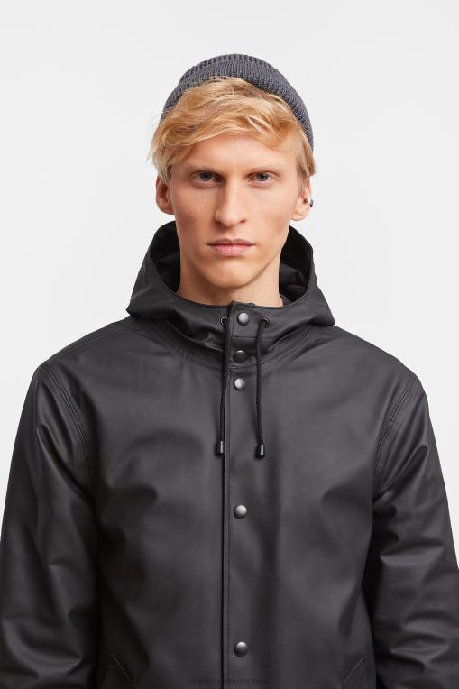 Stutterheim hombres impermeable arholma N80T125 ropa negro