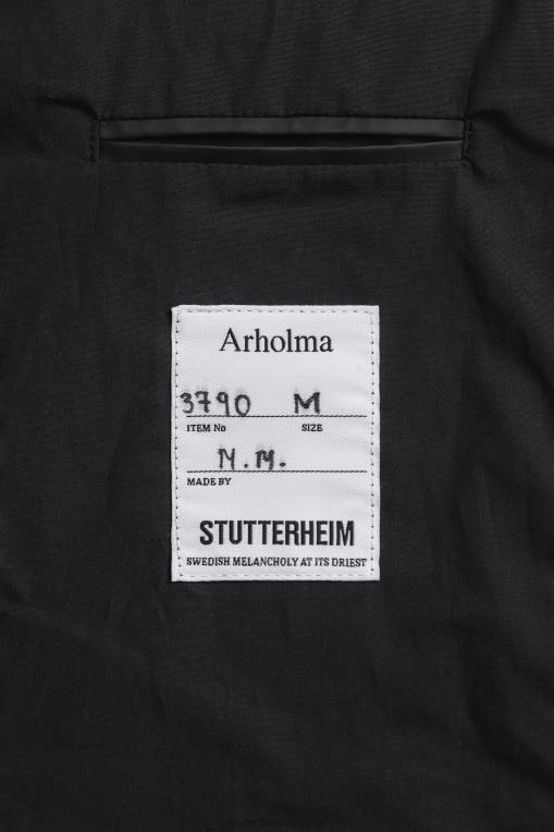 Stutterheim hombres impermeable arholma N80T125 ropa negro