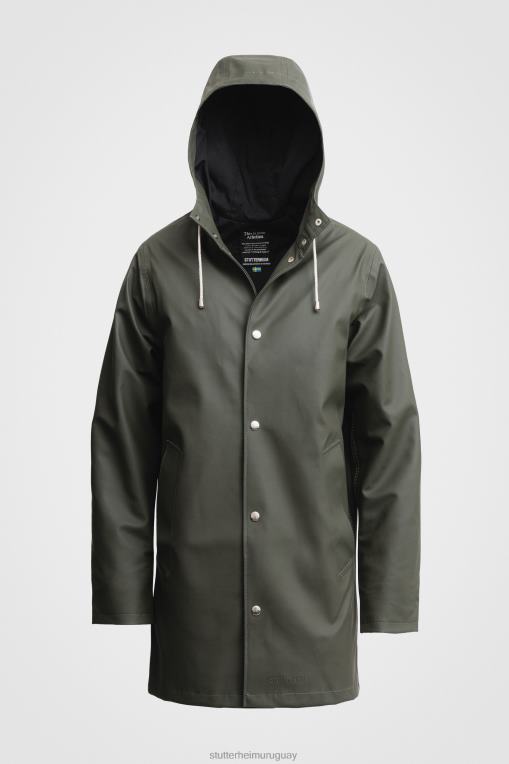 Stutterheim hombres impermeable arholma N80T126 ropa verde