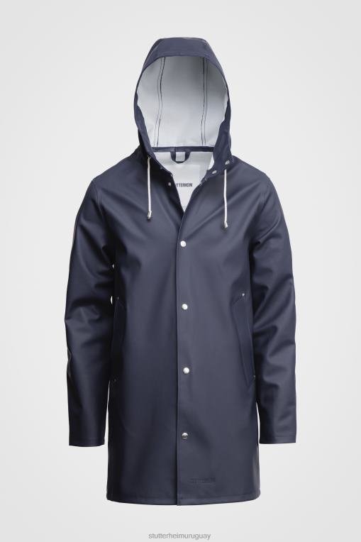 Stutterheim hombres impermeable de estocolmo N80T132 ropa Armada