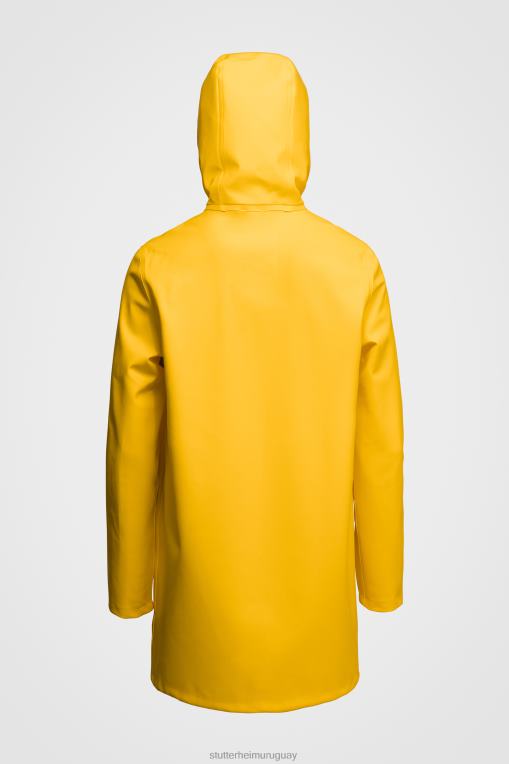 Stutterheim hombres impermeable de estocolmo N80T223 ropa amarillo