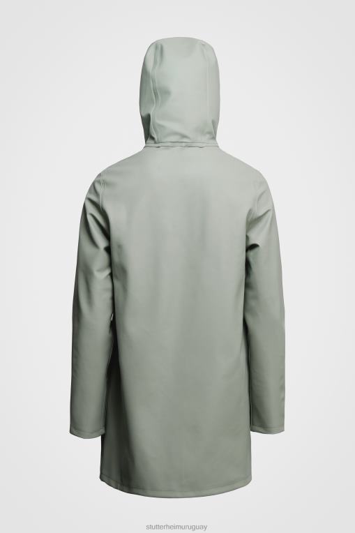 Stutterheim hombres impermeable de estocolmo N80T230 ropa verde caqui