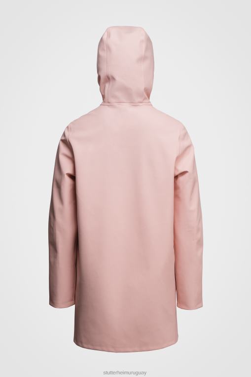 Stutterheim hombres impermeable de estocolmo N80T231 ropa Rosa palido