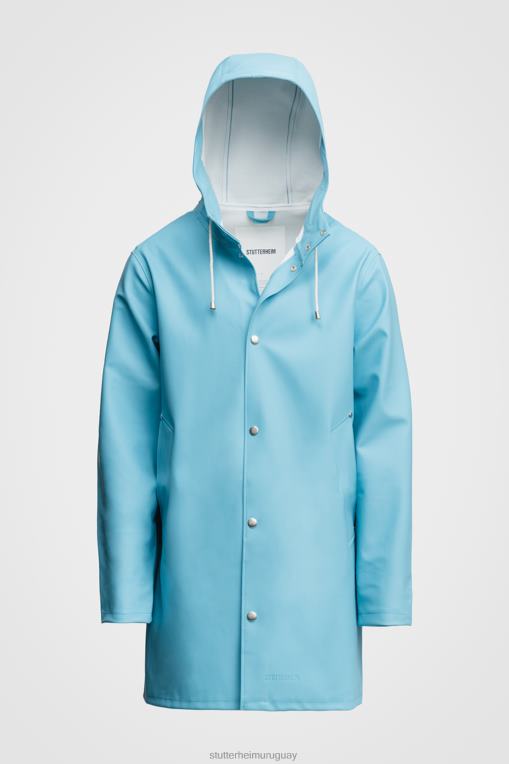 Stutterheim hombres impermeable de estocolmo N80T237 ropa azul delfinio