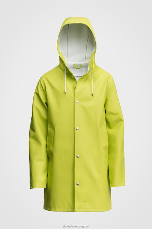 Stutterheim hombres impermeable de estocolmo N80T239 ropa haba verde