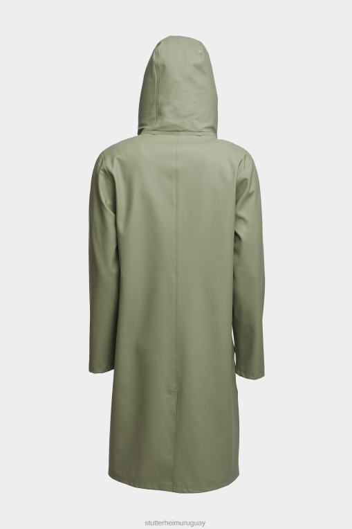 Stutterheim hombres impermeable largo estocolmo N80T111 ropa alfa alfa