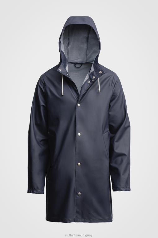 Stutterheim hombres impermeable ligero estocolmo N80T106 ropa Armada