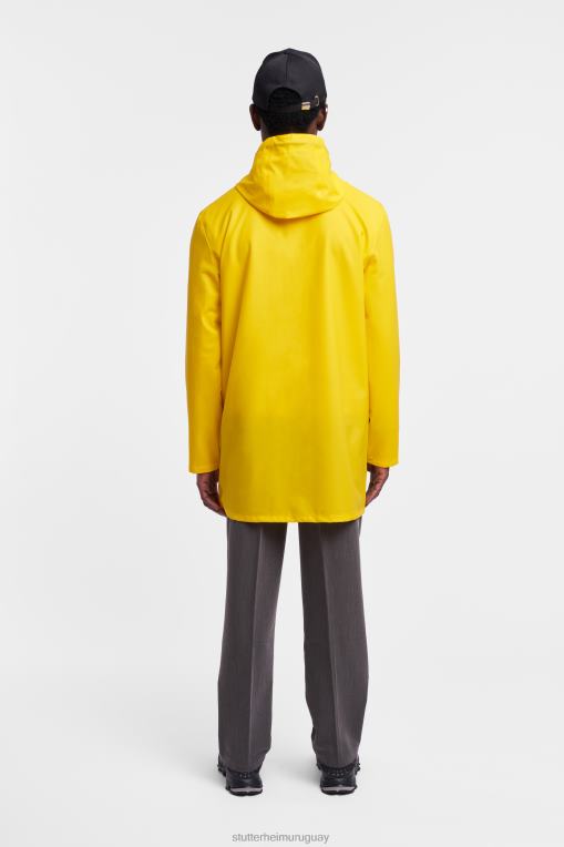 Stutterheim hombres impermeable ligero estocolmo N80T114 ropa amarillo