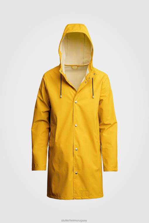 Stutterheim hombres impermeable ligero estocolmo N80T114 ropa amarillo