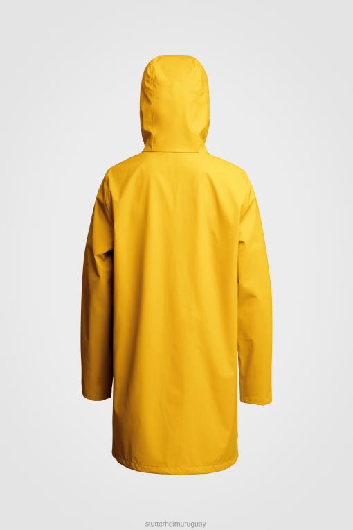 Stutterheim hombres impermeable ligero estocolmo N80T114 ropa amarillo