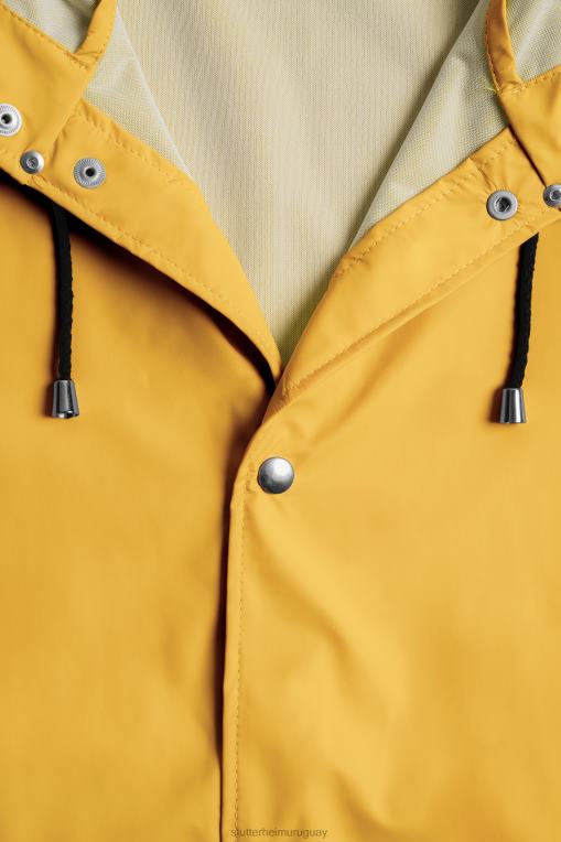 Stutterheim hombres impermeable ligero estocolmo N80T114 ropa amarillo