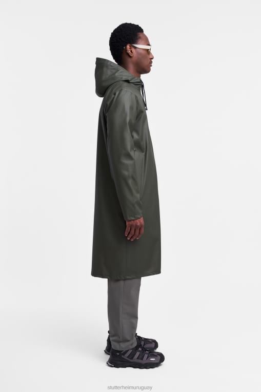 Stutterheim hombres parka camden N80T146 ropa verde