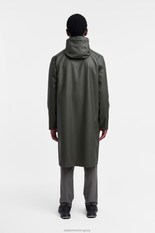 Stutterheim hombres parka camden N80T146 ropa verde