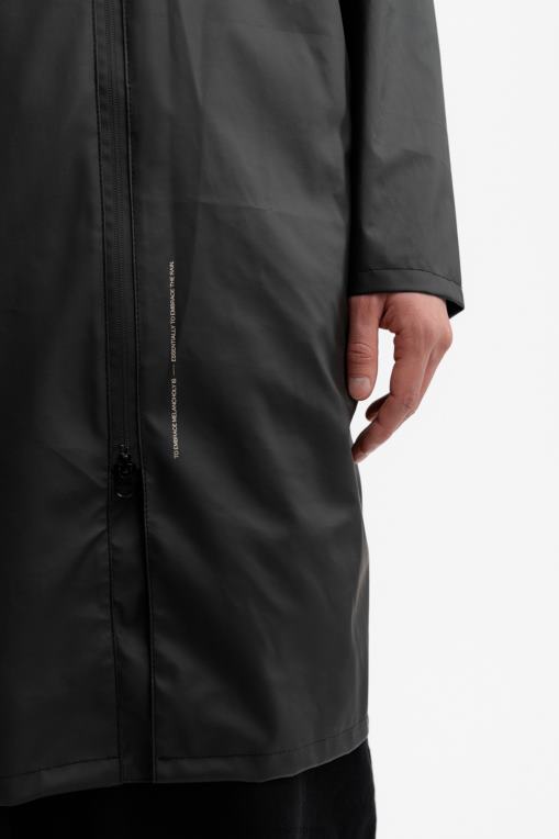 Stutterheim hombres parka ligera portabello N80T217 ropa negro