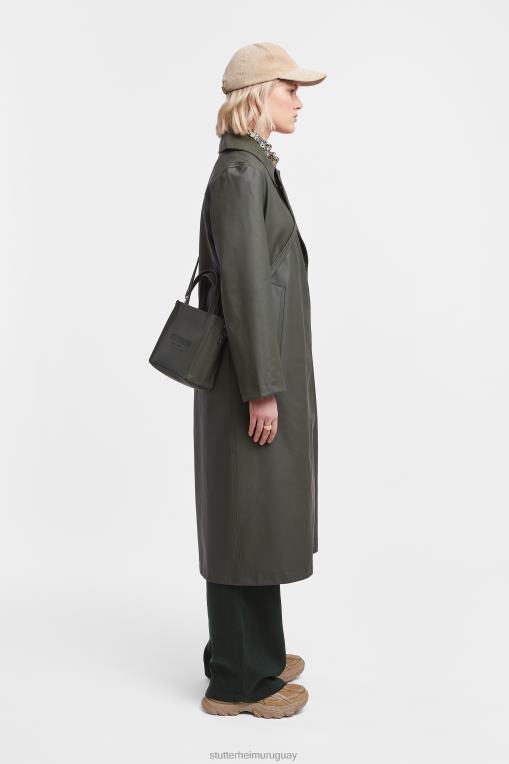 Stutterheim mujer gabardina mayfair N80T189 ropa verde