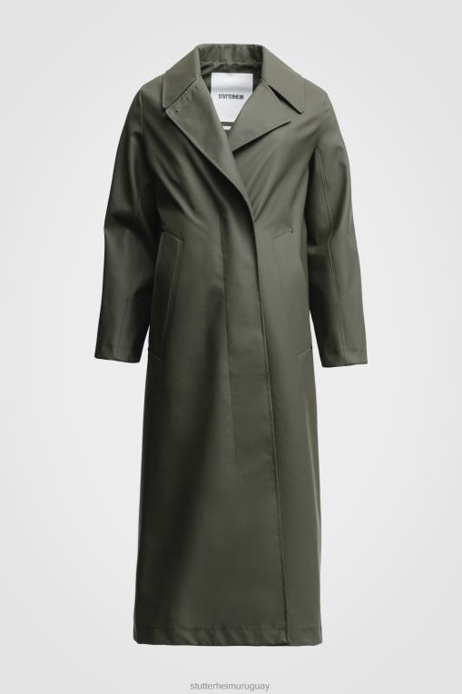 Stutterheim mujer gabardina mayfair N80T189 ropa verde