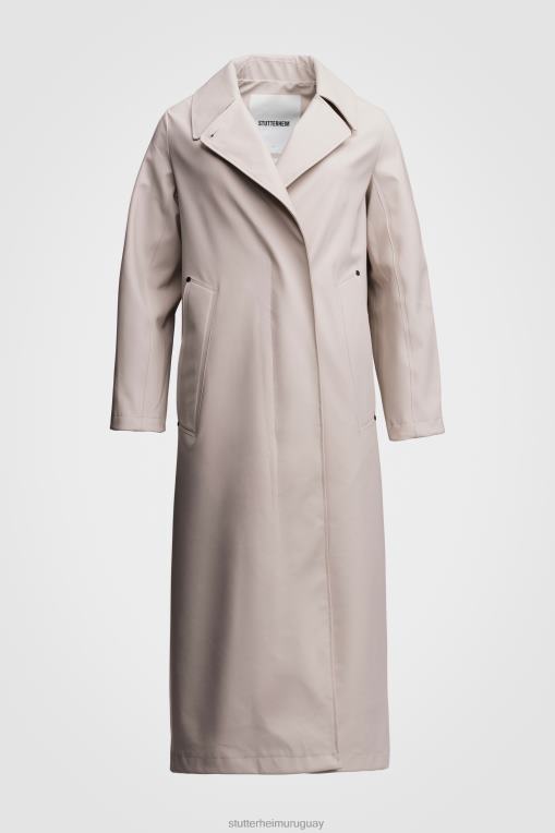 Stutterheim mujer gabardina mayfair N80T190 ropa arena clara