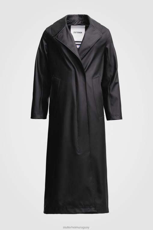 Stutterheim mujer gabardina mayfair N80T191 ropa negro