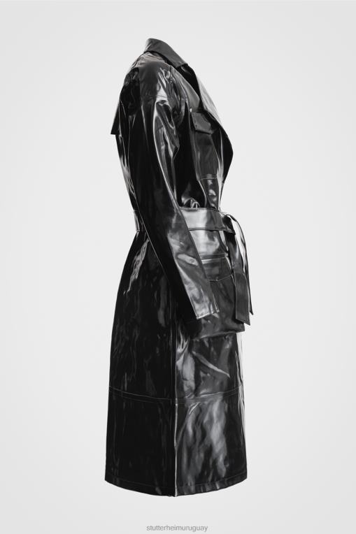 Stutterheim mujer ópalo de lund N80T197 ropa negro