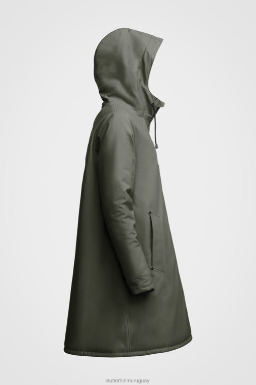 Stutterheim mujer chaqueta de invierno mosebacke N80T208 ropa verde